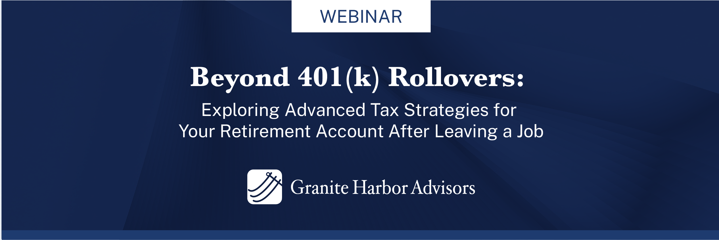 GHA 401k webinar